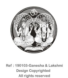 190103-Ganesha & Lakshmi